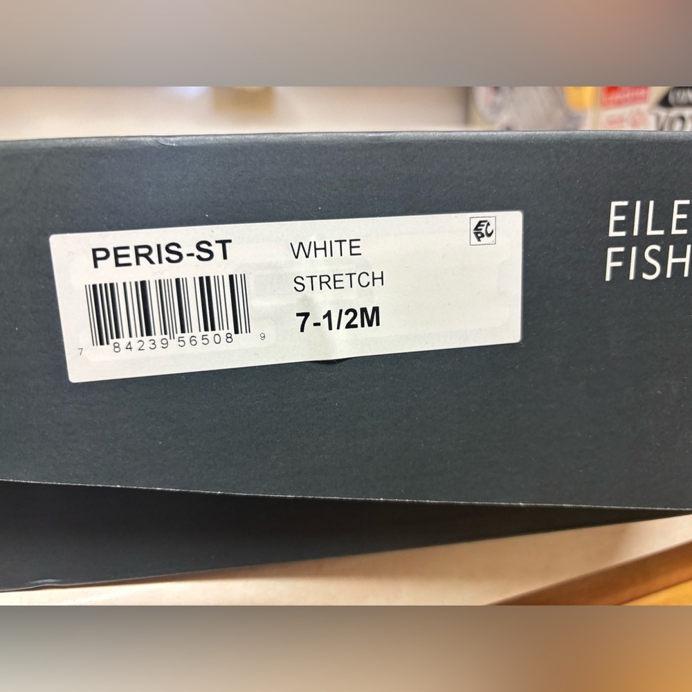 Eileen Fisher White Women's Sneakers - Picture 9 of 10